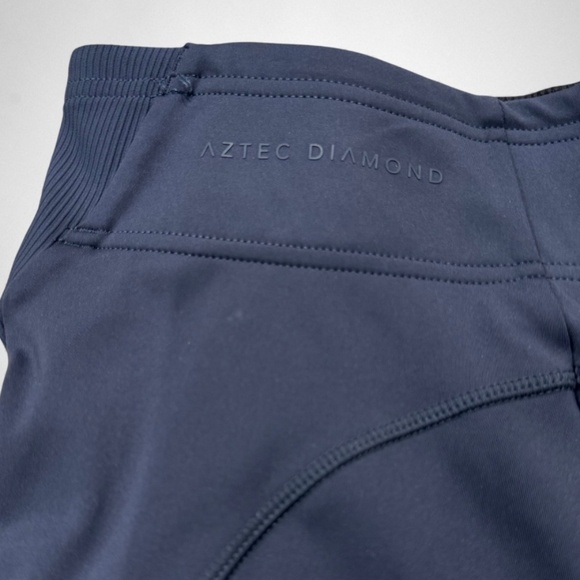 Aztec Diamond Navy Core Leggings Knee Grip (Navy) - Picture 3 of 8